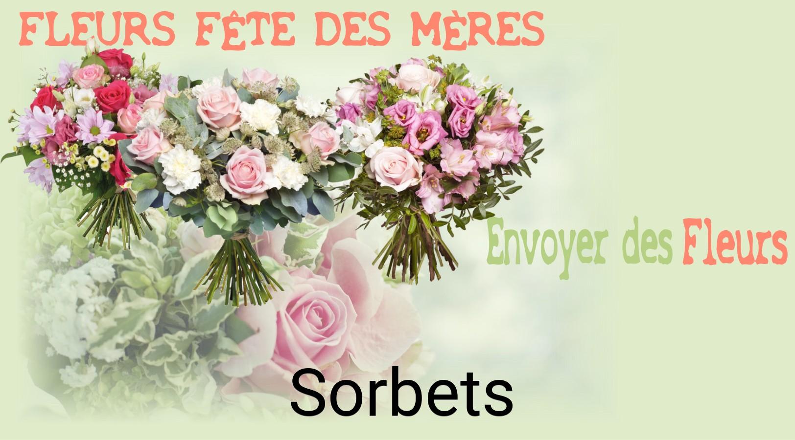 Bouquet de Fête des Mères livré à Sorbets